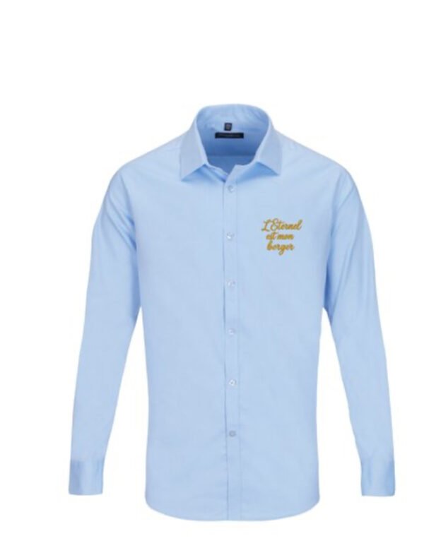 IMG_4535 CHEMISE HOMME "Le seigneur est mon berger"